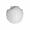 Luxury Lighting Marilin Tide 11.5in. High Ceramic Outdoor Wall Light, Matte White 183W MWP-7
